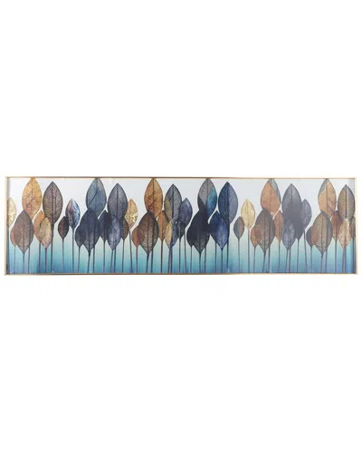 Cosmoliving By Cosmopolitan Porcelain Framed Wall Art In Multicolor