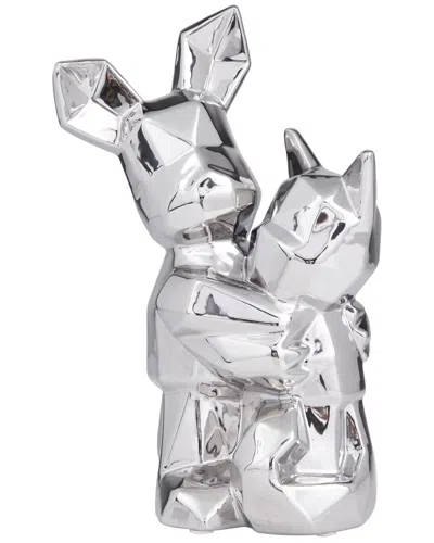Cosmoliving By Cosmopolitan Porcelain Sculpture In Transparent