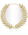 Cosmoliving By Cosmopolitan Traditional Wall Mirror In Gold