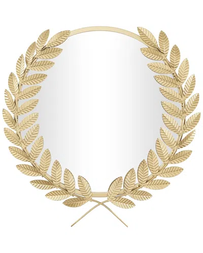 Cosmoliving By Cosmopolitan Traditional Wall Mirror In Gold