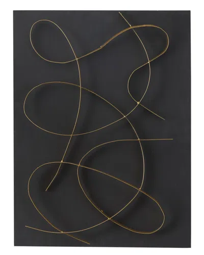 Cosmoliving By Cosmopolitan Wall Decor In Black