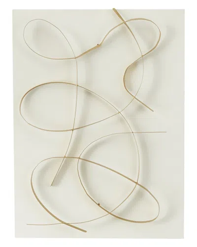 Cosmoliving By Cosmopolitan Wall Decor In White