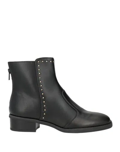 Cosmoparis Woman Ankle Boots Black Size 9 Synthetic Material