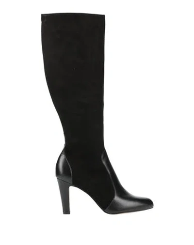Cosmoparis Woman Boot Black Size 10 Leather