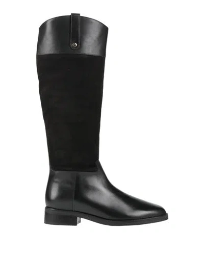 Cosmoparis Woman Boot Black Size 9 Leather