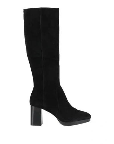 Cosmoparis Woman Boot Black Size 9 Leather
