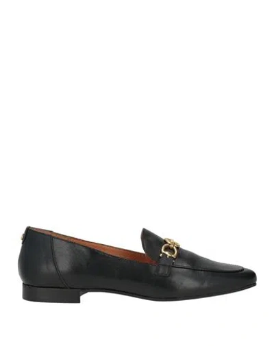 Cosmoparis Woman Loafers Black Size 10 Leather