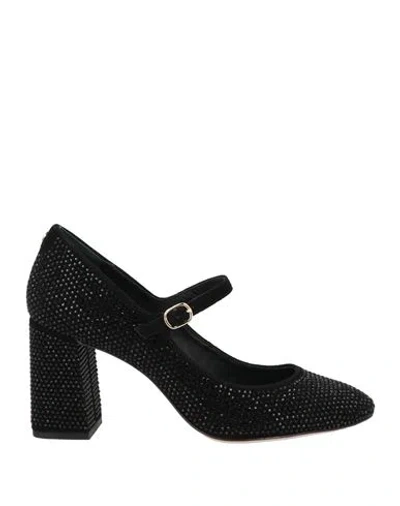 Cosmoparis Woman Pumps Black Size 9 Leather