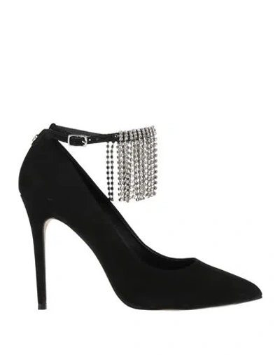 Cosmoparis Woman Pumps Black Size 9 Leather