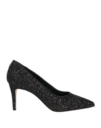 Cosmoparis Woman Pumps Black Size 9 Textile Fibers