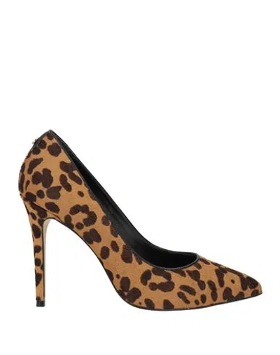 Cosmoparis Woman Pumps Brown Size 9 Leather