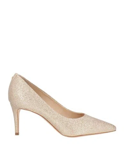 Cosmoparis Woman Pumps Platinum Size 10 Textile Fibers In Grey