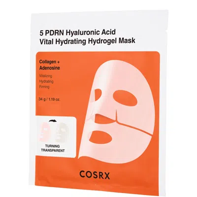 Cosrx 5 Pdrn Hyaluronic Acid Vital Hydrating Hydrogel Mask In Transparent
