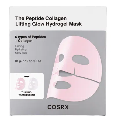 Cosrx The Peptide Collagen Lifting Glow Hydrogel Mask 3ea