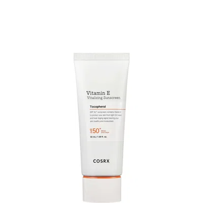 Cosrx Vitamin E Vitalizing Sunscreen Spf 50+ 50ml In White