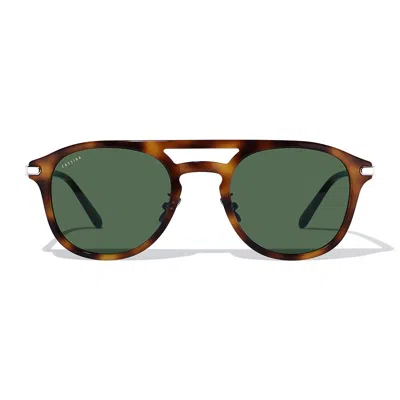 Cossino Men's Belize Coast Tortoiseshell Acetate Sunglasses
