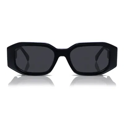 Cossino Women's Black Caroline Acetate Sunglasses