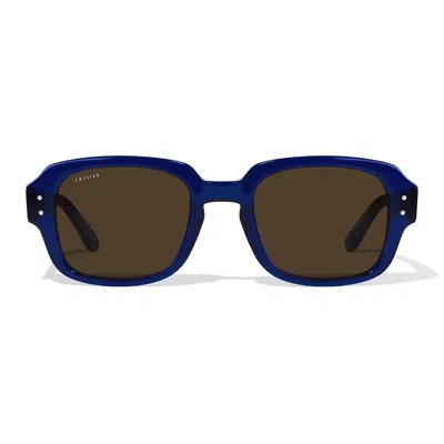 Cossino Women's Blue Belize Mas Acetate Sunglasses