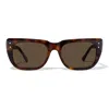 Cossino Women's Brown Monaco Cheri Tortoiseshell Acetate Sunglasses In Brown