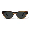 Cossino Women's Orange / Brown Belize Gato Tortoiseshell Acetate Sunglasses In Multi