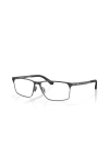 Costa 54mm Rectangle Optical Glasses In Black