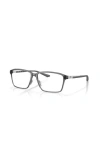 Costa 55mm Rectangle Optical Glasses In Gold