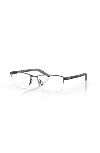 COSTA COSTA 55MM RECTANGLE OPTICAL GLASSES