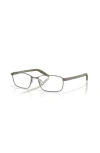 Costa 55mm Rectangle Optical Glasses In Gray