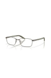 Costa 55mm Rectangle Optical Glasses In Red
