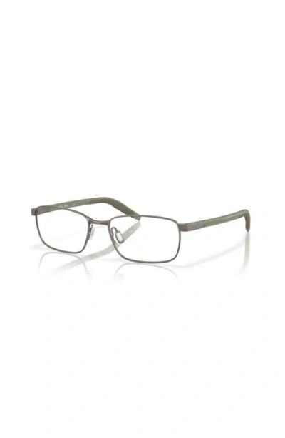 Costa 55mm Rectangle Optical Glasses In Red