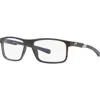 Costa 55mm Rectangle Optical Glasses In Black