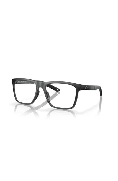 Costa 56mm Rectangle Optical Glasses In Brown