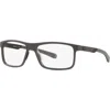 Costa 57mm Rectangle Optical Glasses In Black