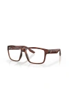 Costa 57mm Square Optical Glasses In Brown