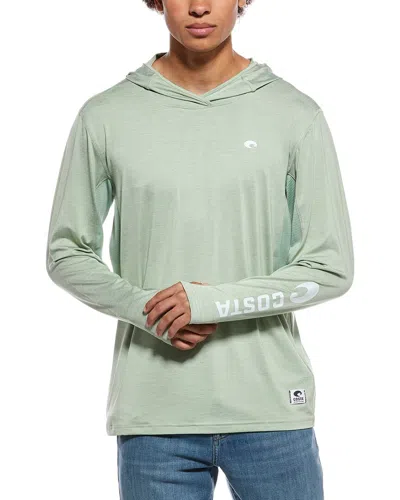 Costa Apparel Voyager Hoodie In Green