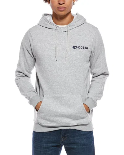 Costa Apparel Palm Beach Hoodie In Gray