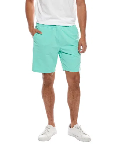 Costa Apparel Elastic Drawstring Boardshort In Green