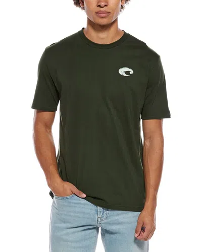 Costa Apparel Bass And Release T-shirt In Green