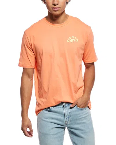 Costa Apparel C Wheel T-shirt In Pink