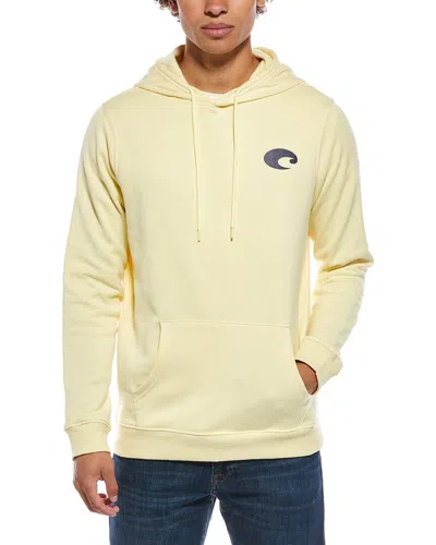 Costa Apparel Species Shield Hoodie In Yellow