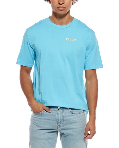 Costa Apparel Tropical C T-shirt In Blue
