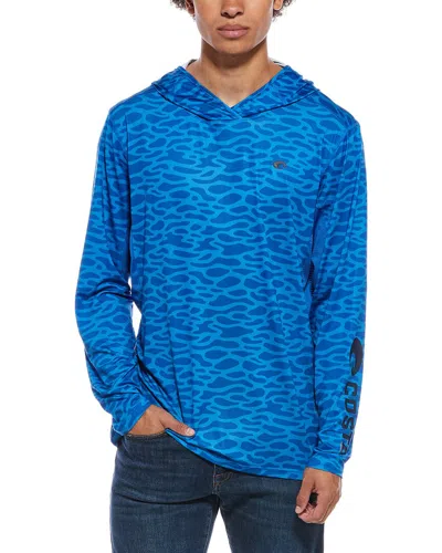 Costa Apparel Voyager Hoodie In Blue