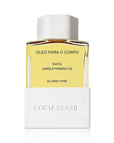 Costa Brazil Kaya Jungle Firming Body Oil 1 Oz. In Transparent