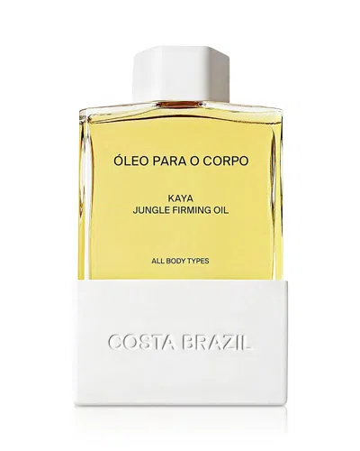Costa Brazil Kaya Jungle Firming Body Oil 3.38 Oz. In Transparent