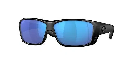 Pre-owned Costa Del Mar 06s 9024 Cat Cay 01 Blackout Blue Mirro 902410 Sunglasses