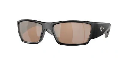 Pre-owned Costa Del Mar 06s 9109 Corbina Pro Matte Black Copper 910903 Sunglasses In Beige