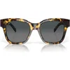 Costa Del Mar 54mm Polarized Square Sunglasses In Brown