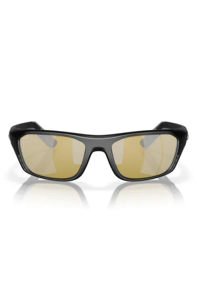 Costa Del Mar 57mm Polarized Rectangular Sunglasses In Multi