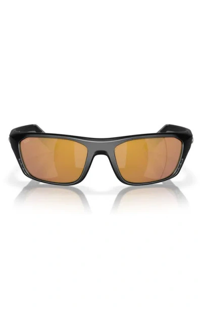 Costa Del Mar 57mm Polarized Rectangular Sunglasses In Multi