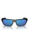 Costa Del Mar 57mm Polarized Rectangular Sunglasses In Multi